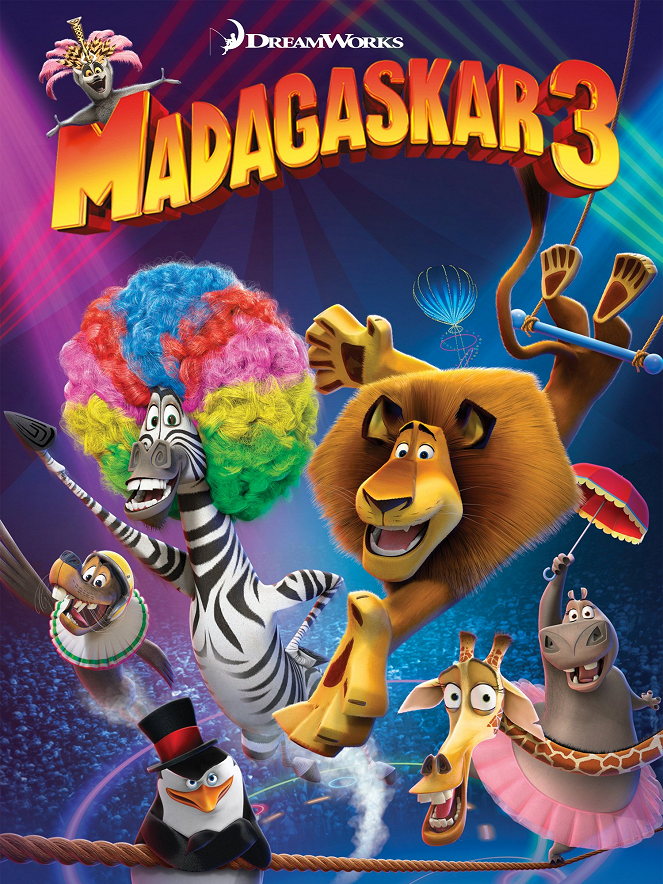 Madagaskar 3 - Plagáty