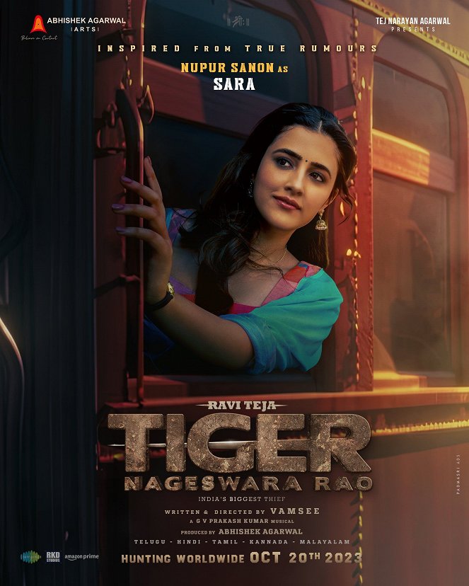 Tiger Nageswara Rao - Posters