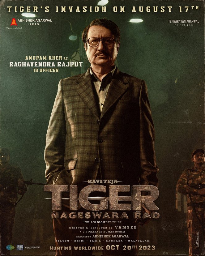 Tiger Nageswara Rao - Posters
