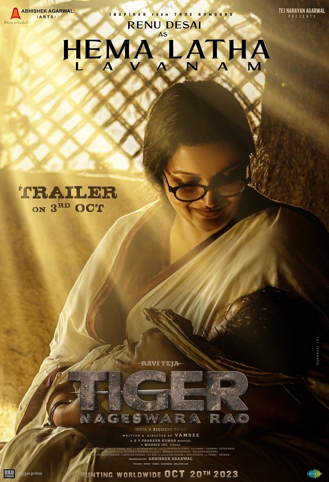 Tiger Nageswara Rao - Plakátok