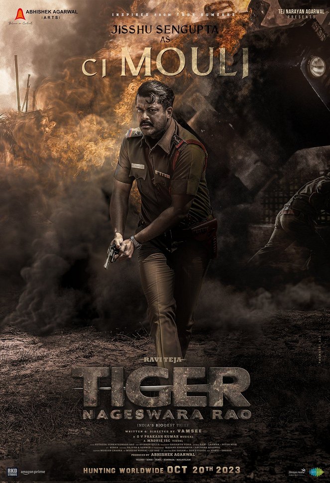 Tiger Nageswara Rao - Plakáty