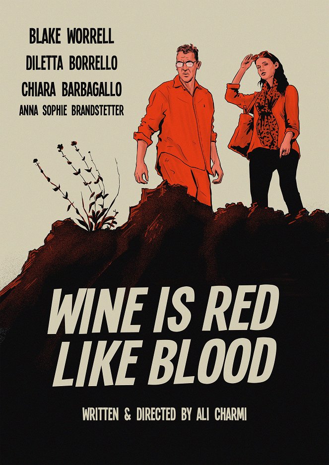 Wine Is Red Like Blood - Affiches