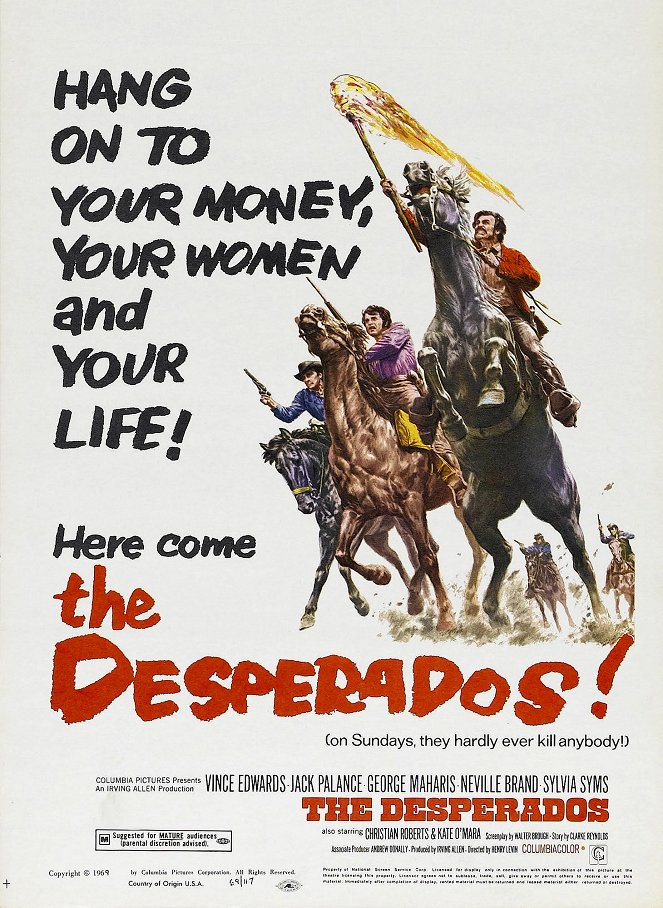 The Desperados - Affiches