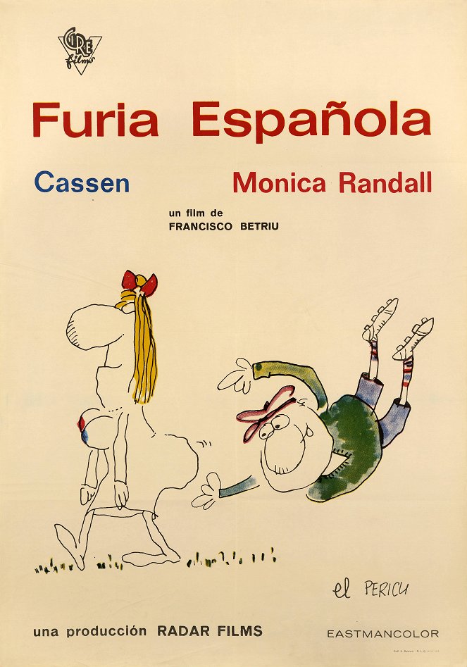 Španělské běsnění - Plakáty