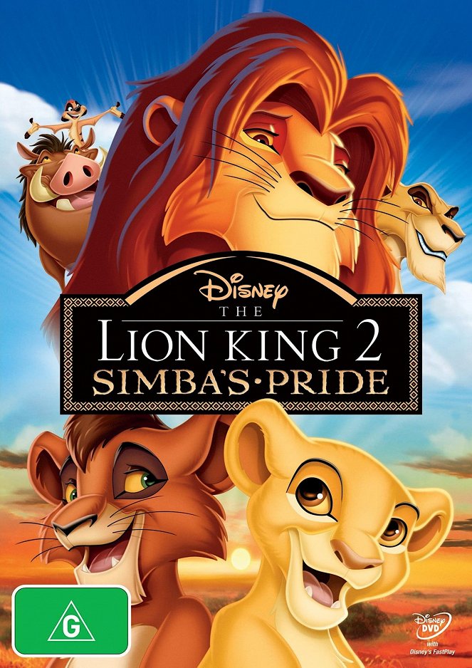 Az oroszlánkirály 2. - Simba Büszkesége - Plakátok