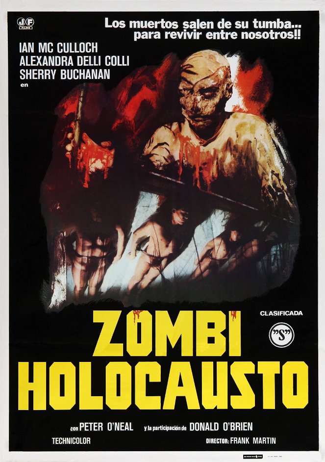 Zombi holocausto - Carteles