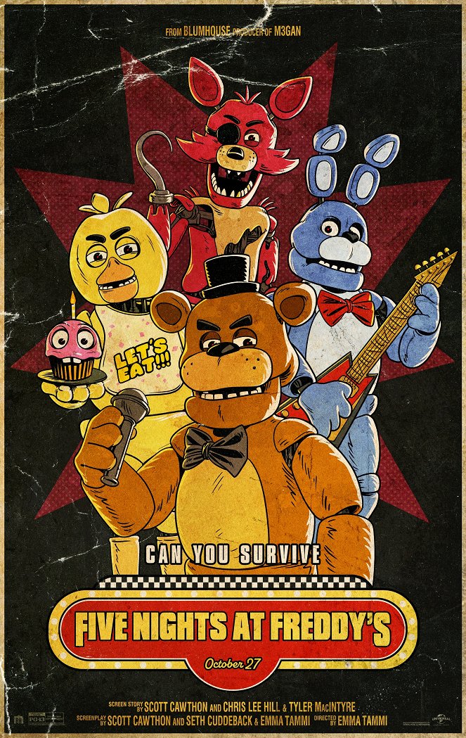 Five Nights at Freddy's - Carteles