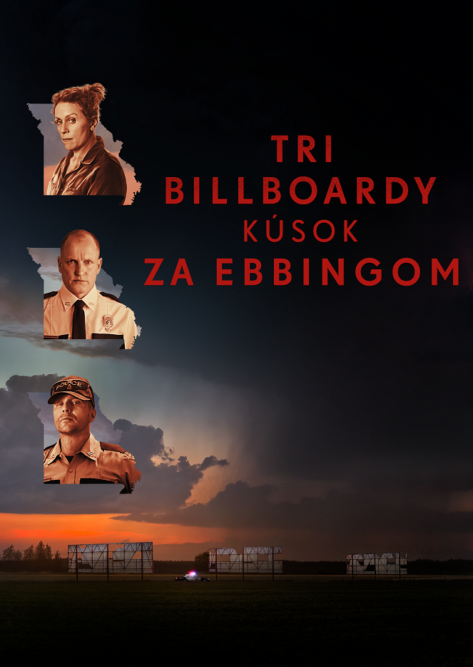 Tri billboardy kúsok za Ebbingom - Plagáty