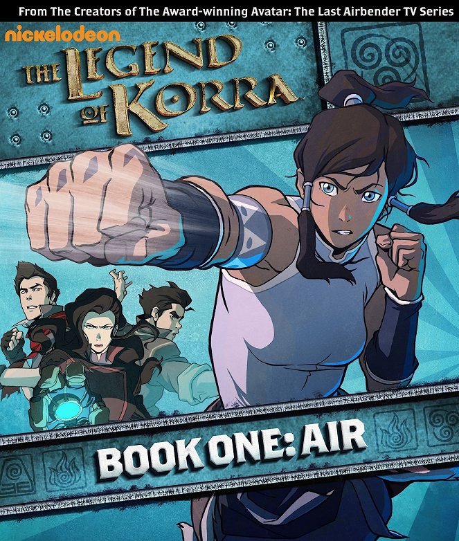 A Lenda de Korra - A Lenda de Korra - Livro 1: Ar - Cartazes