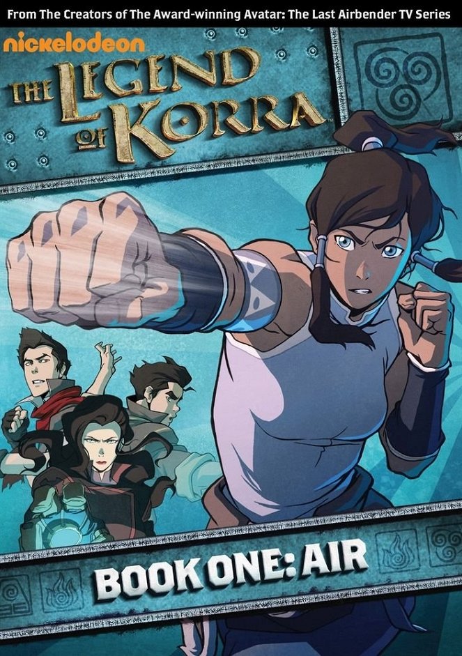 La leyenda de Korra - La leyenda de Korra - Libro uno: Aire - Carteles