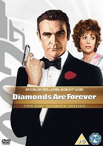 007 - Os Diamantes São Eternos - Cartazes