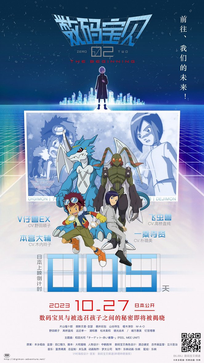 Digimon Adventure 02: The Beginning - Julisteet