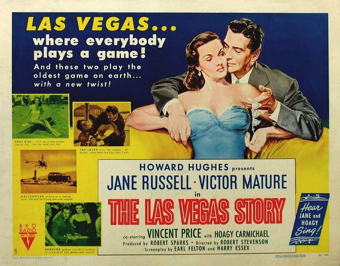 The Las Vegas Story - Posters