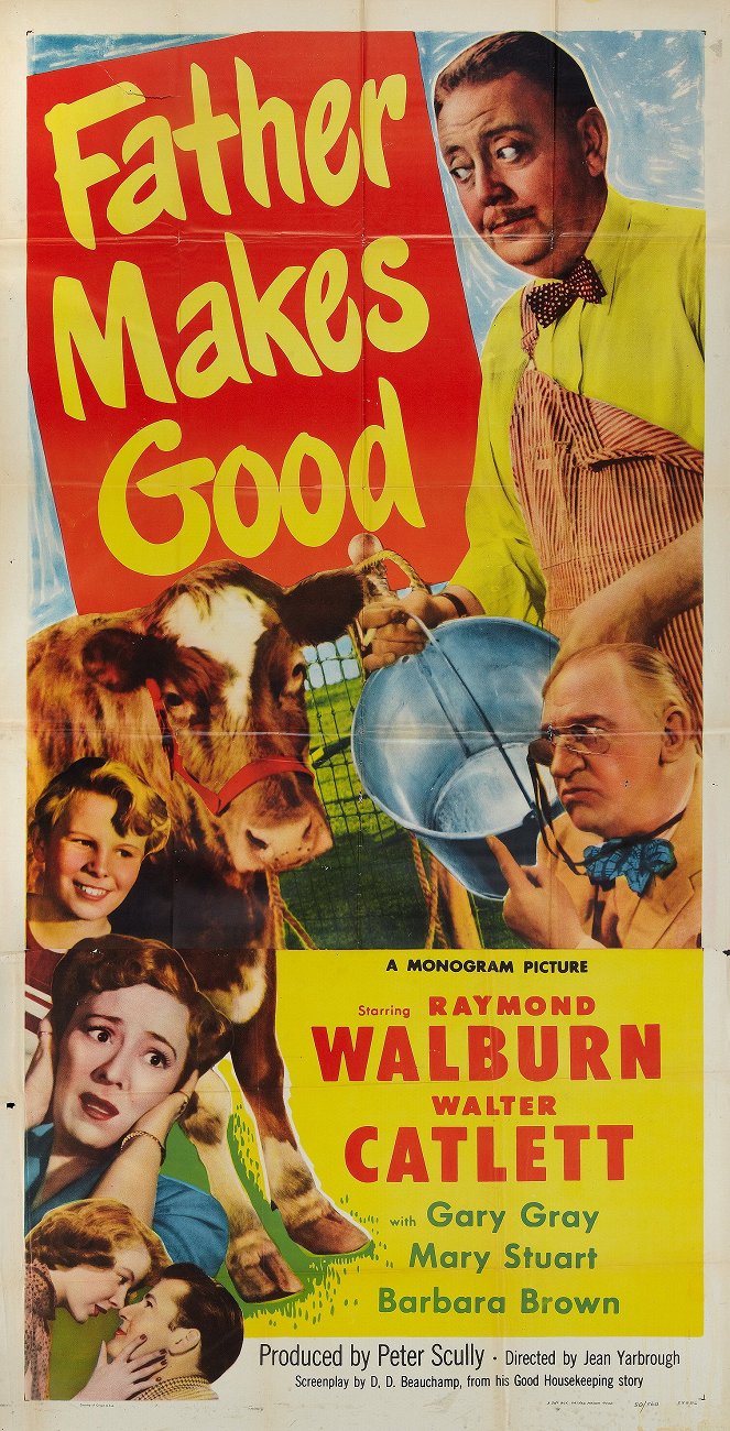 Father Makes Good - Affiches