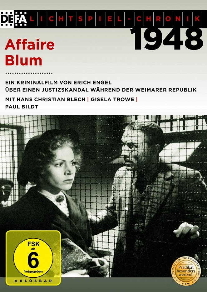Affaire Blum - Julisteet