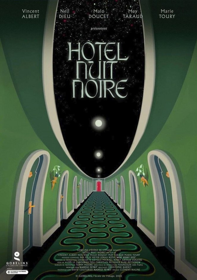 Hôtel Nuit noire - Cartazes