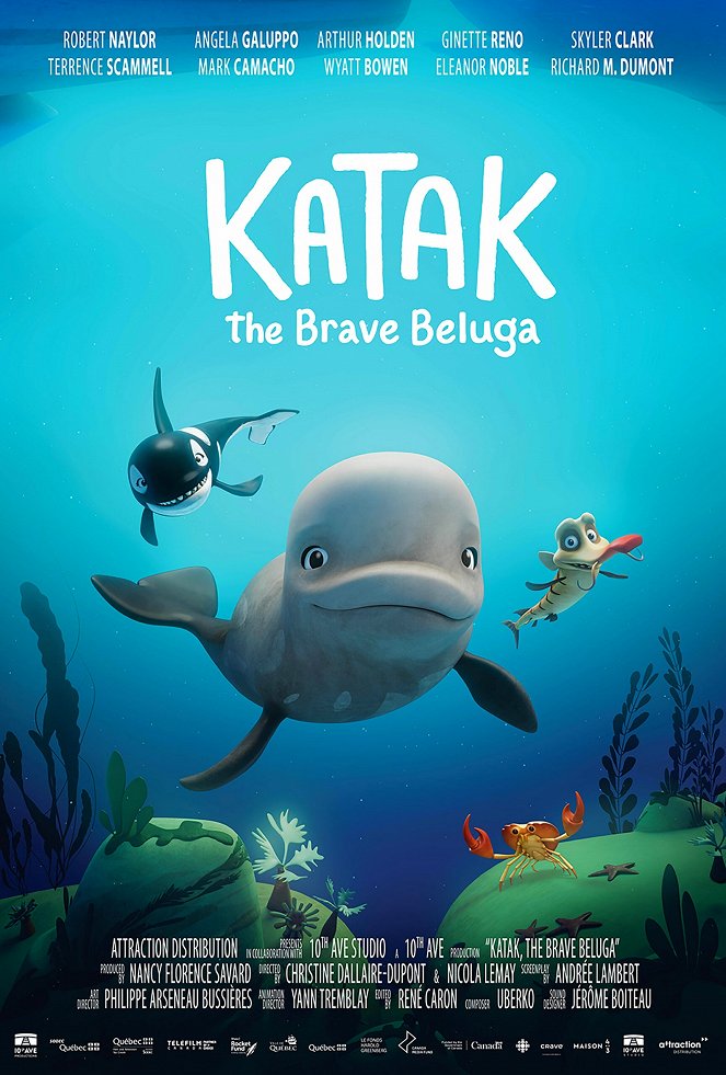Katak, the Brave Beluga - Julisteet