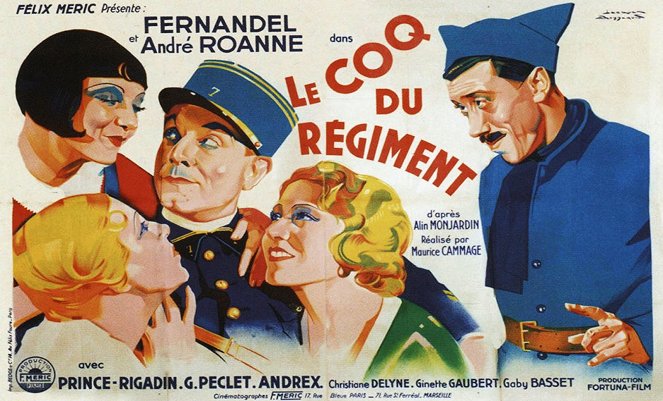 Le Coq du régiment - Plakáty
