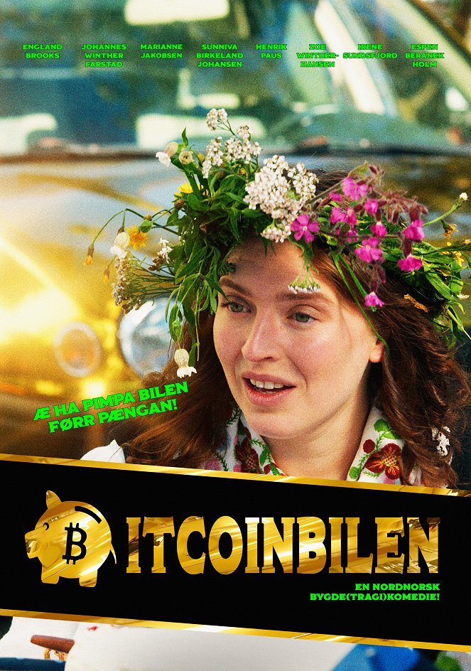 Bitcoinbilen - Plakate