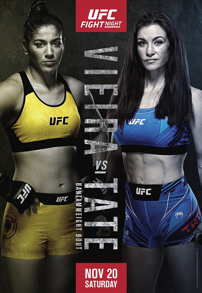 UFC Fight Night: Vieira vs. Tate - Plakate