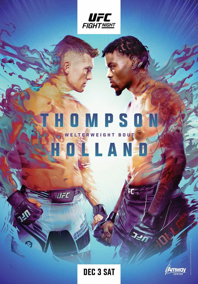 UFC on ESPN: Thompson vs. Holland - Plagáty