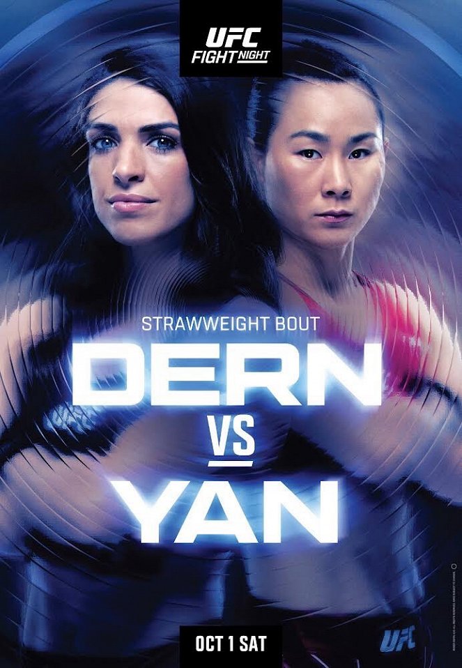 UFC Fight Night: Dern vs. Yan - Plakáty