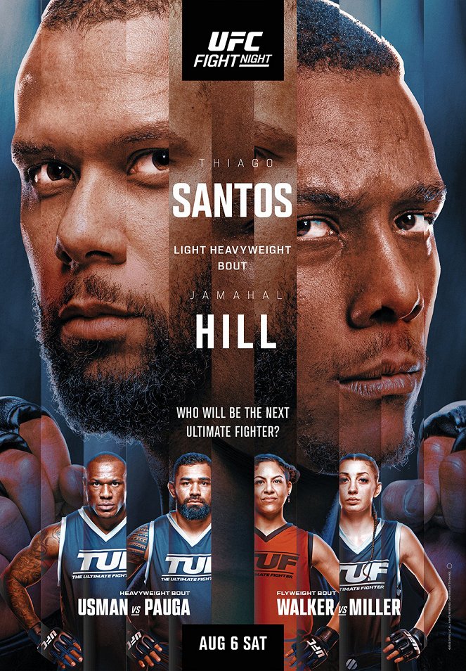 UFC on ESPN: Santos vs. Hill - Plakáty