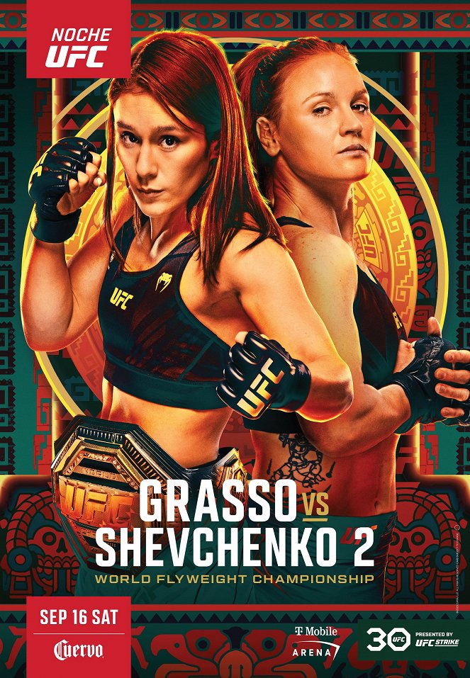 UFC Fight Night: Grasso vs. Shevchenko 2 - Plagáty