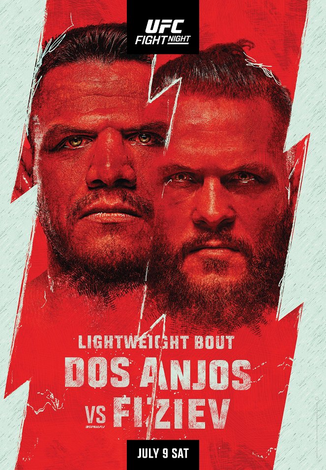 UFC on ESPN: dos Anjos vs. Fiziev - Affiches