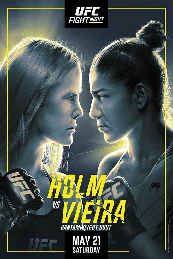 UFC Fight Night: Holm vs. Vieira - Plagáty