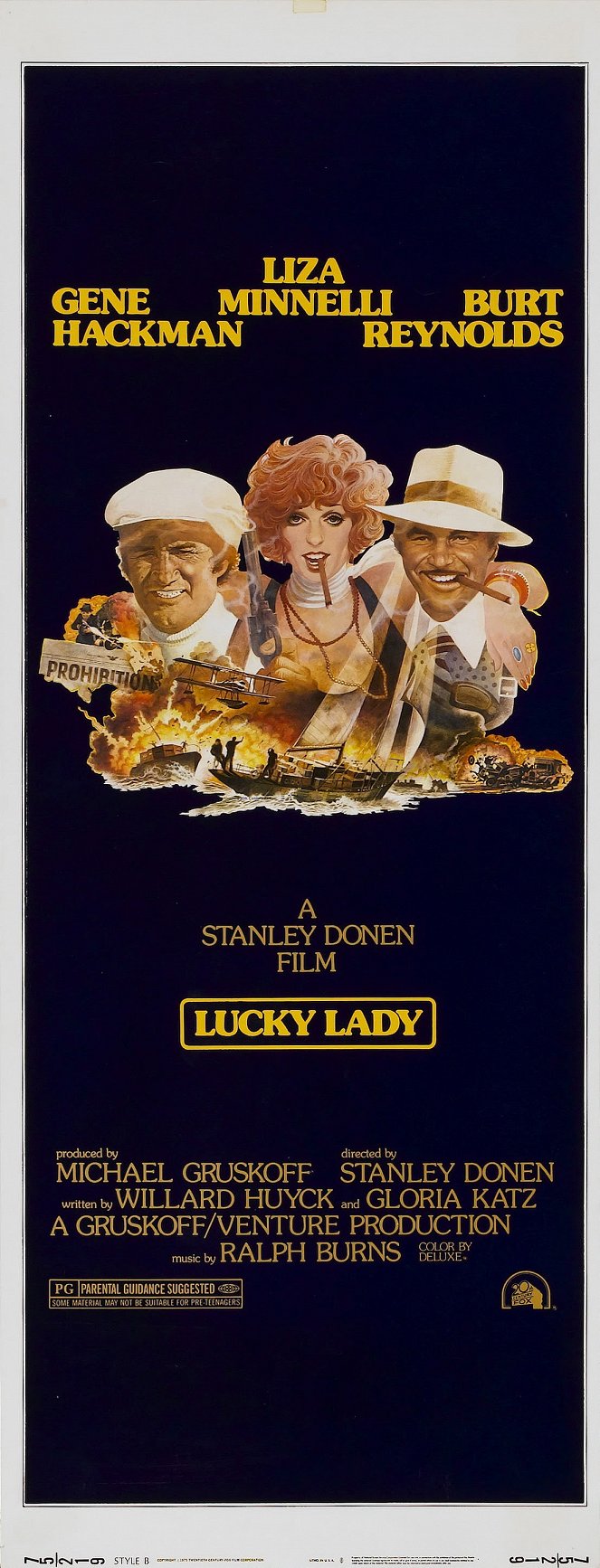 Les Aventuriers du Lucky Lady - Affiches