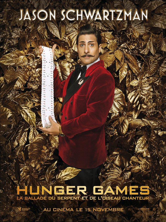 Hunger Games : La ballade du serpent et de l'oiseau chanteur - Affiches