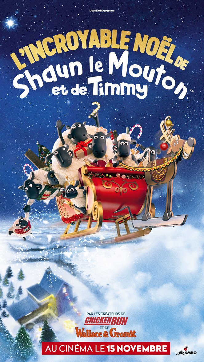 L'Incroyable Noël de Shaun le mouton - Affiches