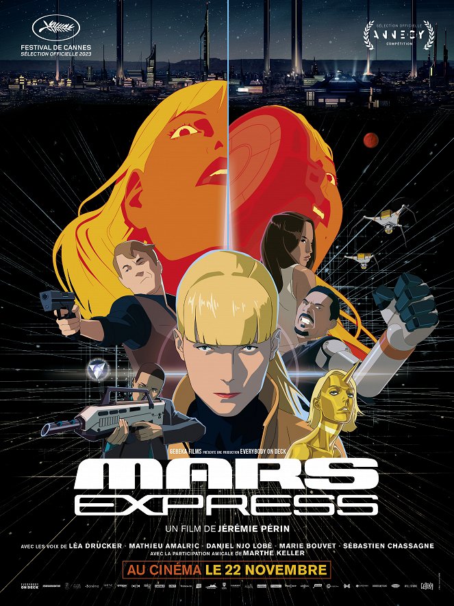 Mars Express - Plakáty