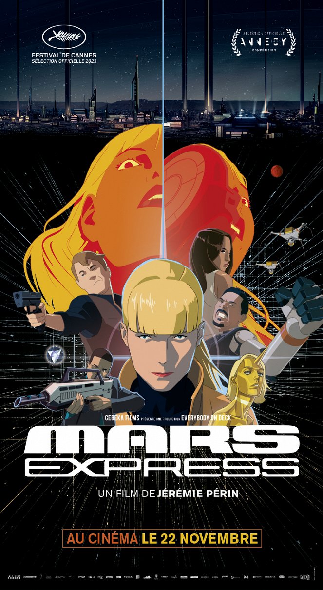 Mars Express - Plagáty
