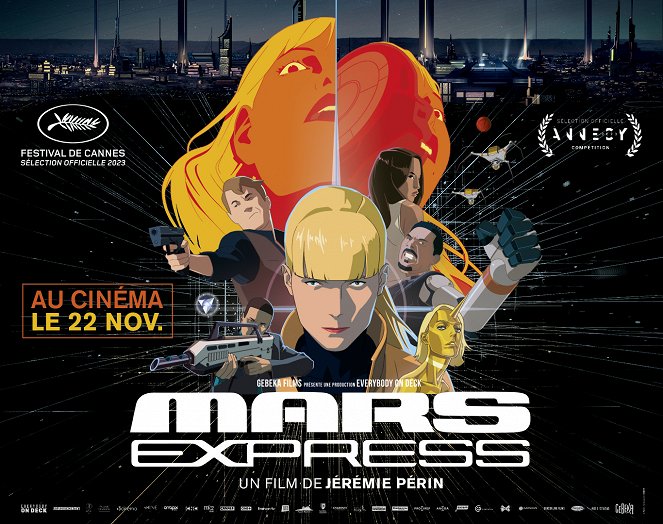 Mars Express - Affiches