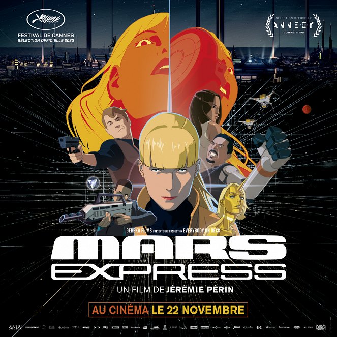 Mars Express - Affiches