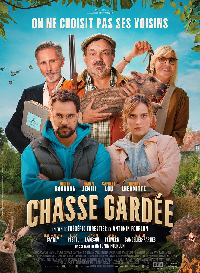 Chasse gardée - Julisteet