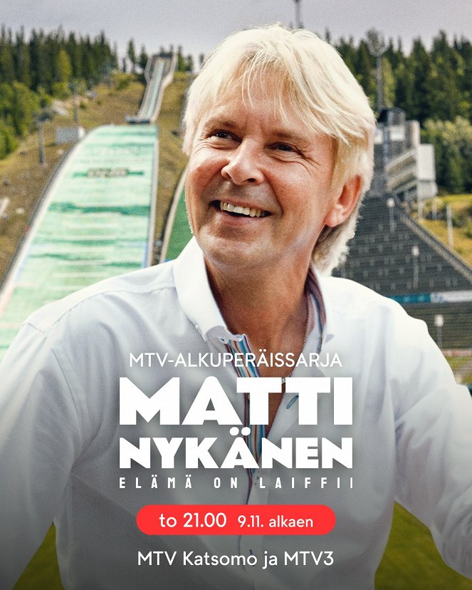 Matti Nykänen – Elämä on laiffii - Plakáty