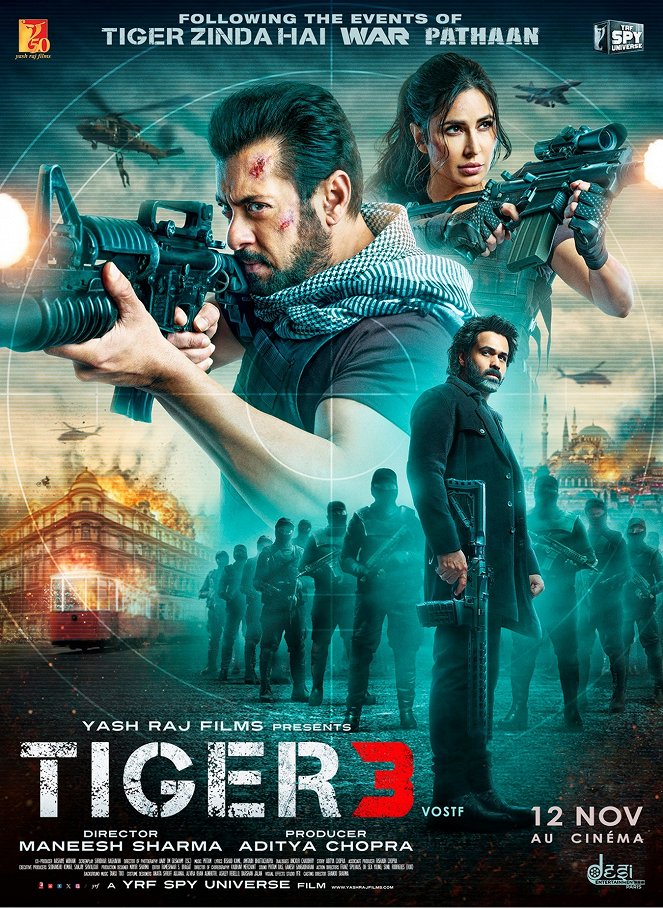 Tiger 3 - Affiches