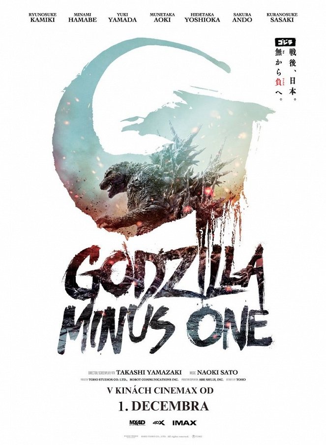Godzilla Minus One - Plagáty