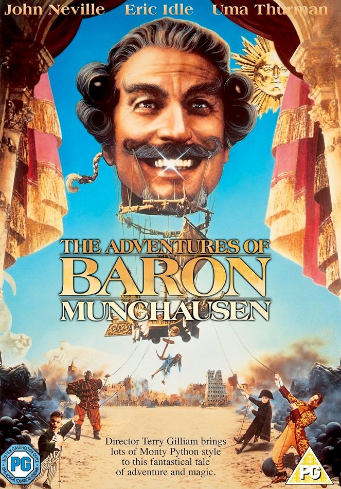 Las aventuras del barón Munchausen - Carteles