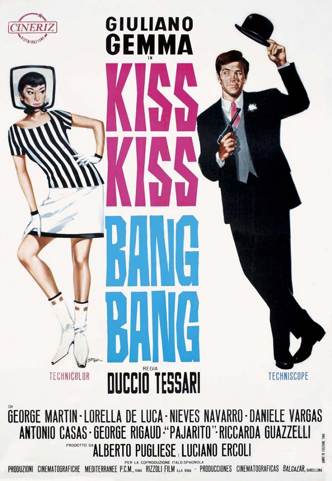Kiss Kiss... Bang Bang - Plakate