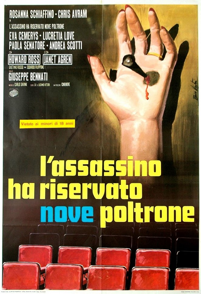 The Killer Reserved Nine Seats - Posters