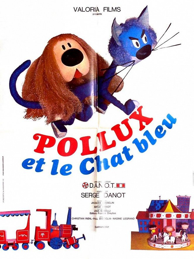Pollux et le chat bleu - Plakáty
