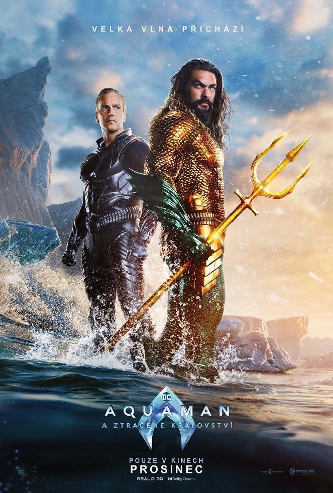 Aquaman a ztracené království - Plakáty