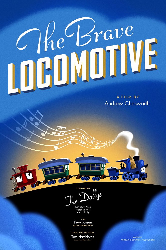 The Brave Locomotive - Affiches