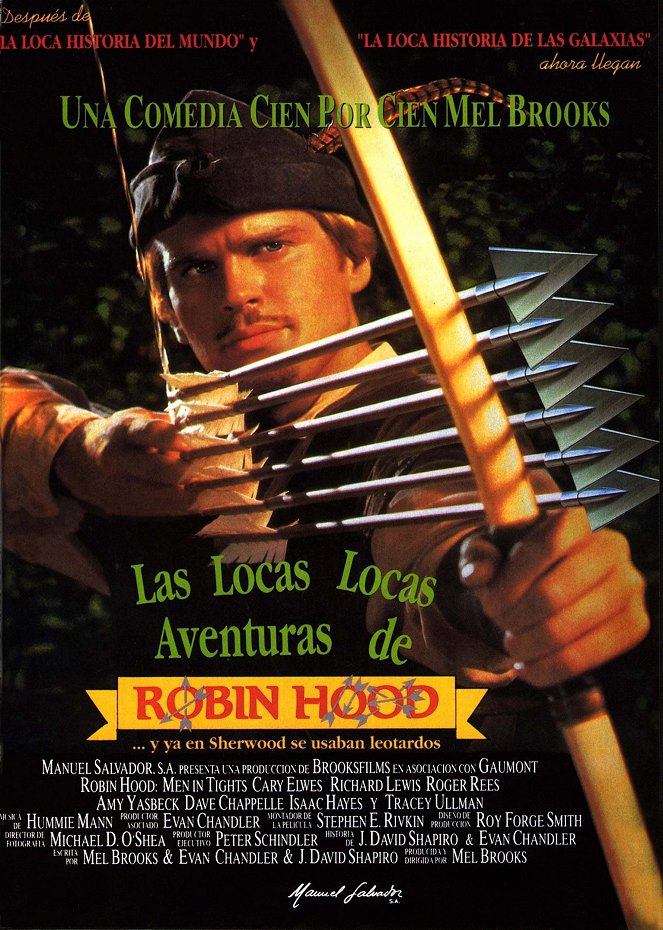 Las locas, locas aventuras de Robin Hood - Carteles