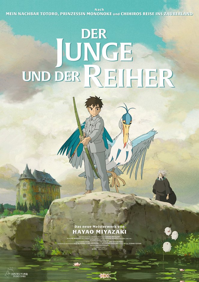 Der Junge und der Reiher - Plakate