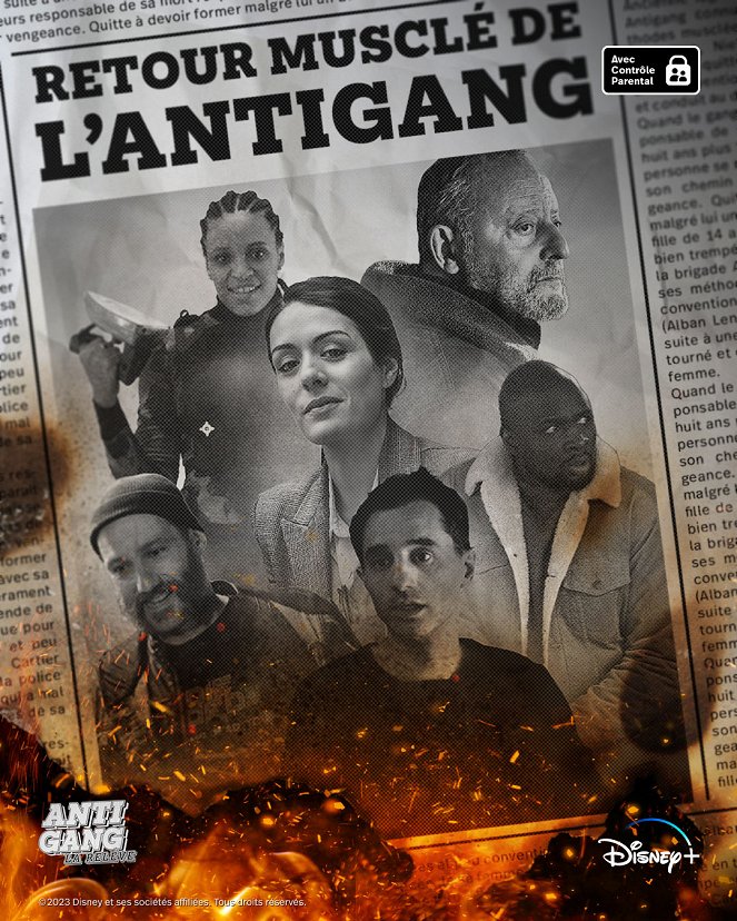 Antigang : La relève - Plakate